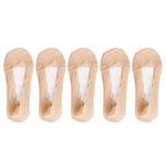 Chaussettes de doublure en dentelle pour femmes