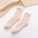 Chaussettes de Noël pelucheuses