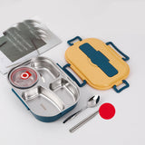 Boite à repas portable de grande capacité en acier inoxydable