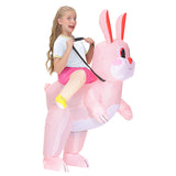 Costume de lapin gonflable de Pâques