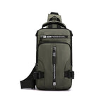 Sac à bandoulière à chargement USB