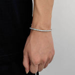 Bracelet en zirconium super brillant