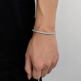 Bracelet en zirconium super brillant