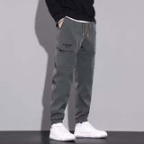 Pantalon de travail multi-poches à cordon de serrage