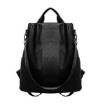 Sac à bandoulière antivol en cuir PU