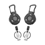 Porte-clés rétractable robuste