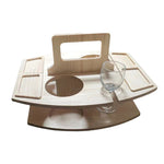 Table à Vin Portable en Bois pour Pique-nique
