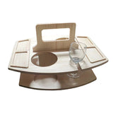 Table à Vin Portable en Bois pour Pique-nique