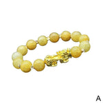 Bracelet d'obsidienne Pi Xiu 3D