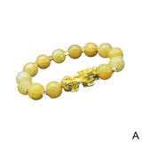 Bracelet d'obsidienne Pi Xiu 3D