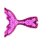 Barrette à cheveux scintillante sirène