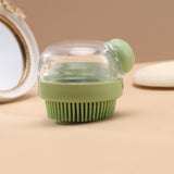 Brosse de bain en silicone pour animaux de compagnie