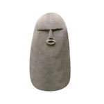 Figurine visage en pierre