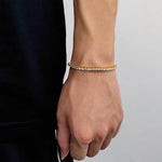 Bracelet en zirconium super brillant