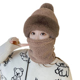Bonnet écharpe coupe-vent pour femme pour le cyclisme