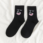 Chaussettes drôles d’expression faciale