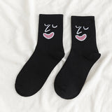 Chaussettes drôles d’expression faciale