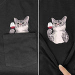 T-Shirt monstre de poche