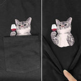 T-Shirt monstre de poche