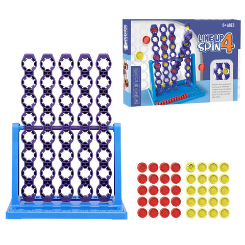 Quatre en ligne tridimensionnel rotatif