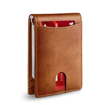 Porte-cartes Swipe en cuir antivol
