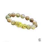 Bracelet d'obsidienne Pi Xiu 3D
