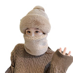 Bonnet écharpe coupe-vent pour femme pour le cyclisme