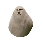 Figurine visage en pierre