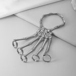 Bracelet Halloween Gothique Punk Squelette