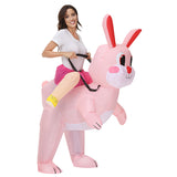 Costume de lapin gonflable de Pâques