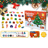 Boîte de Noël de canard jaune