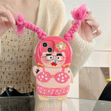 Étui de téléphone drôle de maillot de bain de tresse