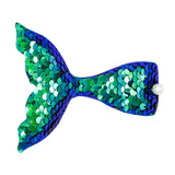 Barrette à cheveux scintillante sirène