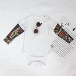 T-shirt à manches longues deux-piece Floral