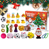 Boîte de Noël de canard jaune