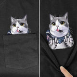 T-Shirt monstre de poche
