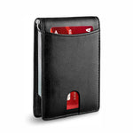 Porte-cartes Swipe en cuir antivol
