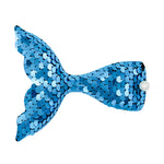 Barrette à cheveux scintillante sirène