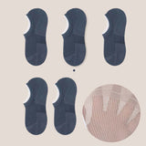 Chaussettes de taille supérieure en coton maille (5 paires)
