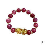 Bracelet d'obsidienne Pi Xiu 3D