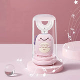 Brosse à dents pour enfants en forme de U de dinosaure