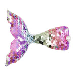 Barrette à cheveux scintillante sirène
