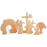 Décoration en bois de Pâques créative