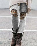 Leggings Très Élastiques avec Imprimé