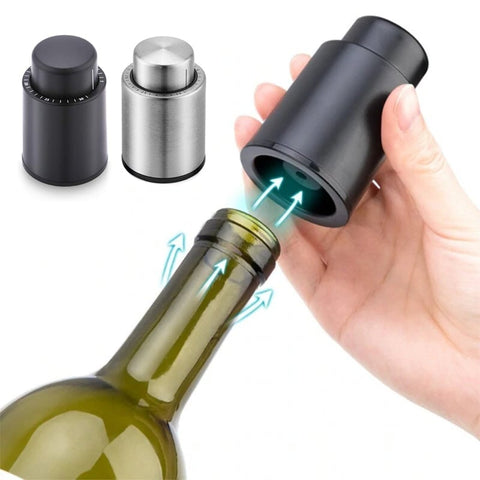 Bouchon de bouteille de vin sous vide