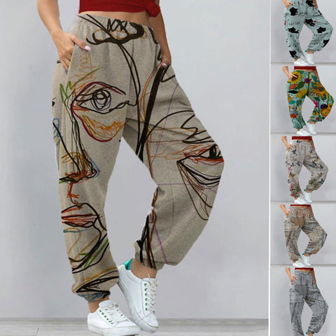 pantalons de survêtement imprimés