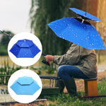 Chapeau parapluie extérieur double couche