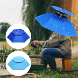 Chapeau parapluie extérieur double couche