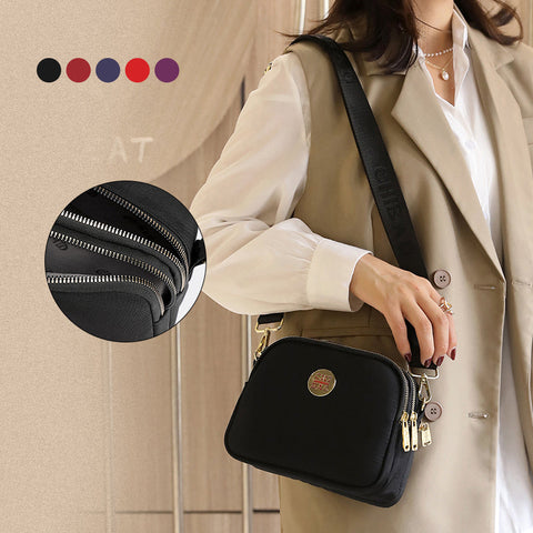 Sac à bandoulière multifonctionnel à la mode en nylon pour femme