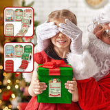 Rouleau d'autocollants Père Noël